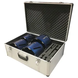 Komplett pipeborsett for effektiv tørrboring, uten vannsøl og slam