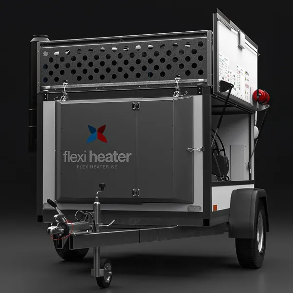 Flexi Heater Midi teletiner sett forfra