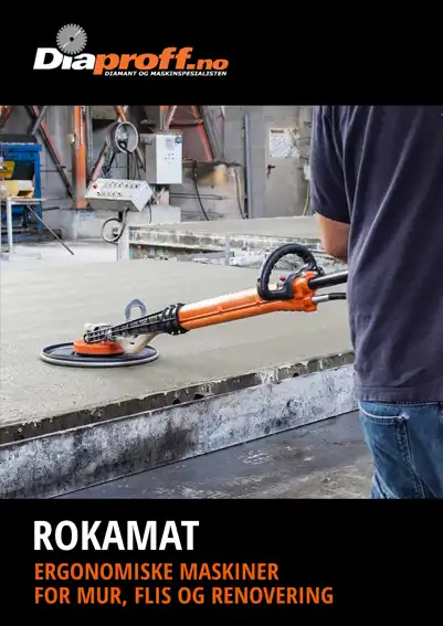 Dia Proff sin versjon av rokamat produktkatalog