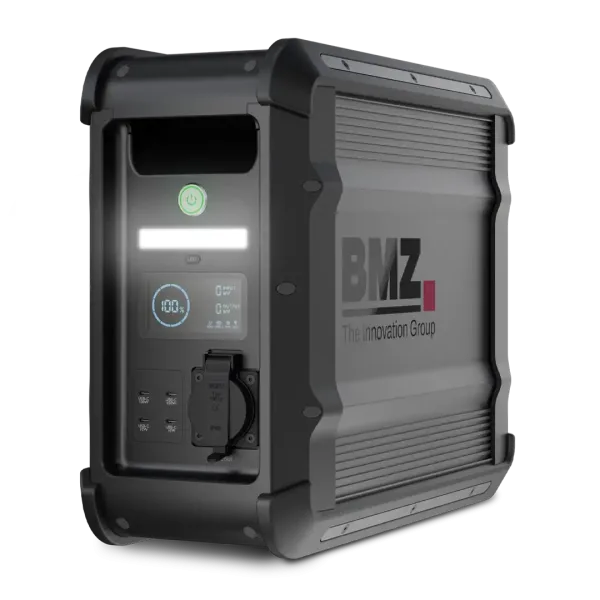 Batteribank BMZ POWER2GO LIFE sett forfra