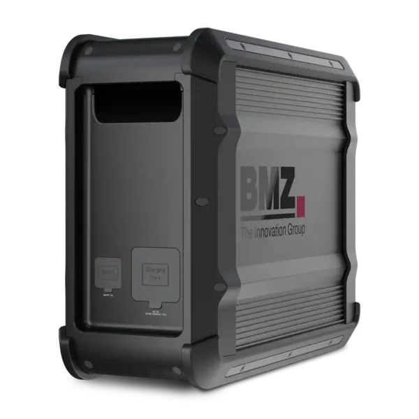 Batteribank BMZ POWER2GO LIFE sett bakfra