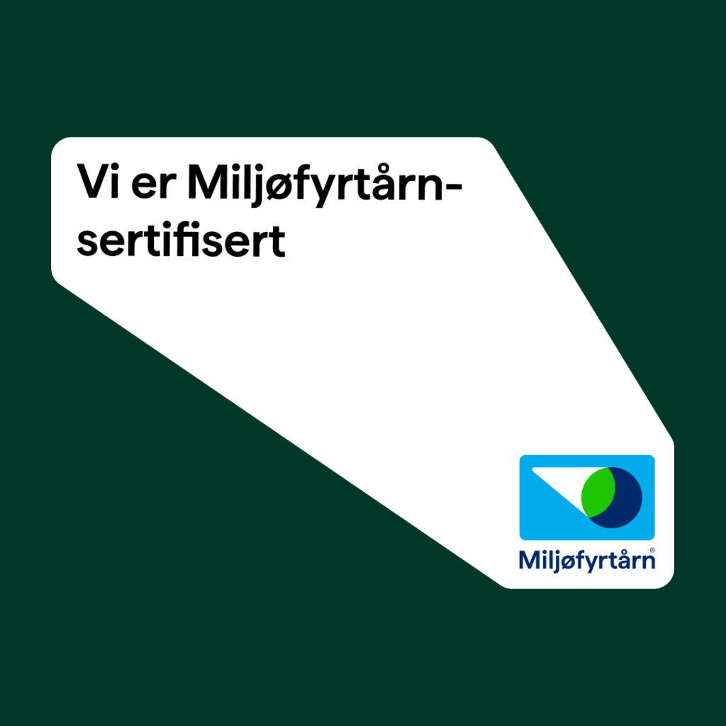 Dia Proff Norge AS er Miljøfyrtårn-sertifisert