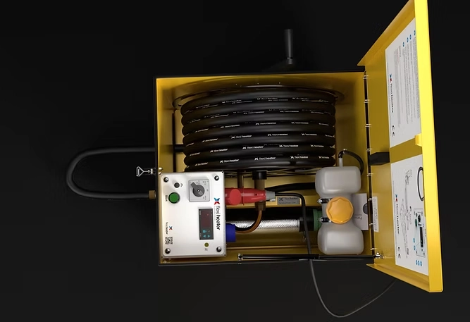Slik ser Flexi Heter Mini teletiner ut når den er åpen