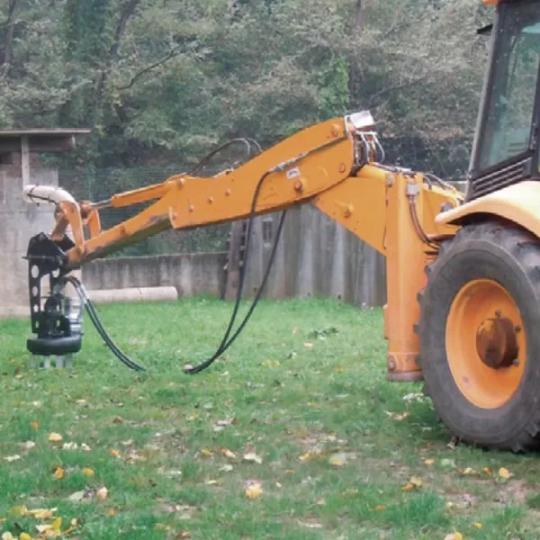 DOA SP55 er installert på en gravemaskin