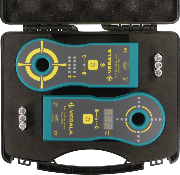 Produktbilde av borguide Vesala PK2, en elektronisk borepunktfinner