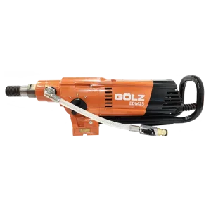 Kjernebormaskinen EMD25 sett fra siden