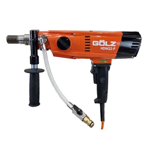 Kernebormaskin HDM22P med pistolhåndtak sett fra siden